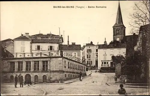 Ak Bains les Bains Vosges, Bains Romains