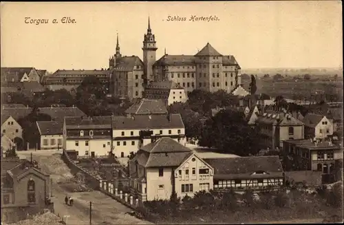 Ak Torgau an der Elbe, Schloss Hartenfels