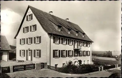 Ak Görwihl Rickenbach, Blick auf das Albert Schweitzer Haus