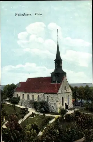 Ak Kellinghusen in Schleswig Holstein, Ansicht der Kirche