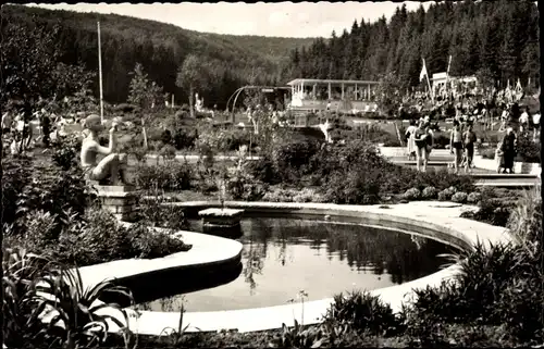 Ak Heidenheim an der Brenz, Parkanlagen im schönen Waldbad