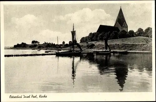 Ak Insel Poel Mecklenburg, Kirche