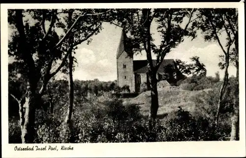 Ak Insel Poel Mecklenburg, Kirche