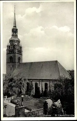Ak Itzehoe in Holstein, St. Laurentiikirche