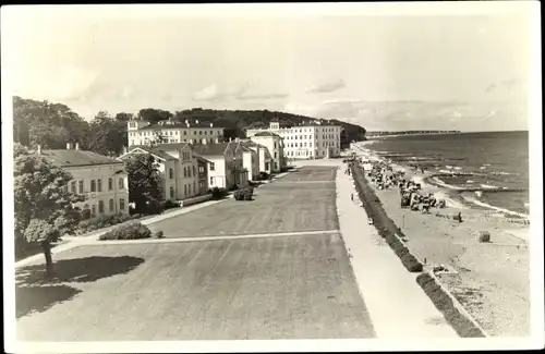 Ak Seebad Heiligendamm Bad Doberan, Promenade