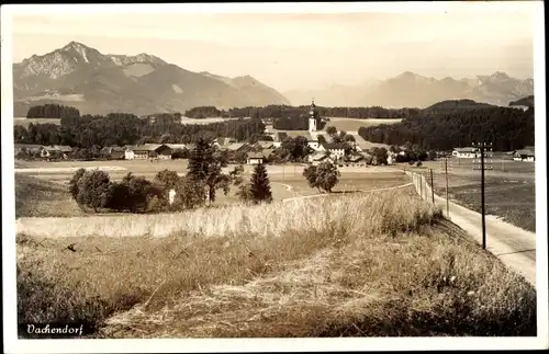 Ak Vachendorf in Oberbayern, Panorama