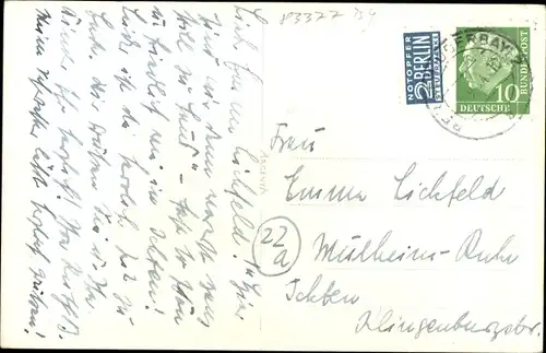 Ak Vachendorf in Oberbayern, Panorama