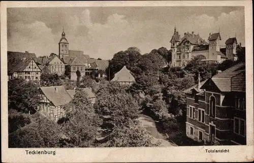 Ak Tecklenburg in Westfalen, Totalansicht