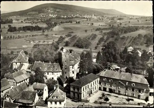 Ak Wœrth sur Sauer Woerth Wörth an der Sauer Elsass Bas Rhin, La Tour