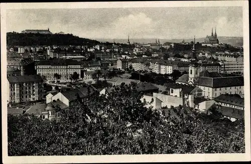 Ak Brno Brünn Südmähren, Celkovy pohled, Gesamtansicht
