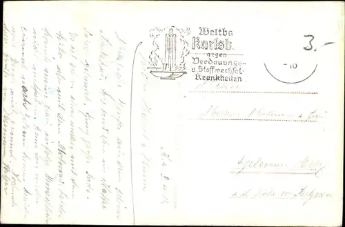 Ak Karlovy Vary Karlsbad Stadt, Grand Cafe Pupp