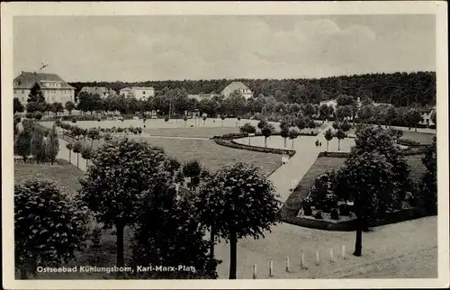 Ak Ostseebad Kühlungsborn, Karl-Marx-Platz