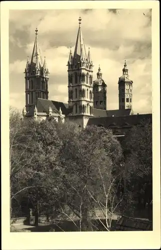 Foto Ak Naumburg an der Saale, Dom