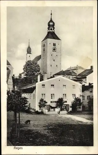 Ak Regen im Bayerischen Wald, Stadtpfarrkirche St. Michael