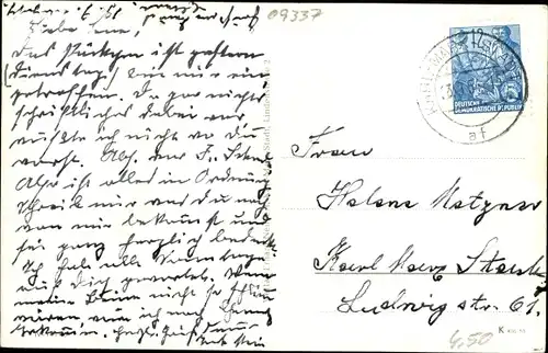 Ak Hohenstein Ernstthal in Sachsen, Markt, Kirche