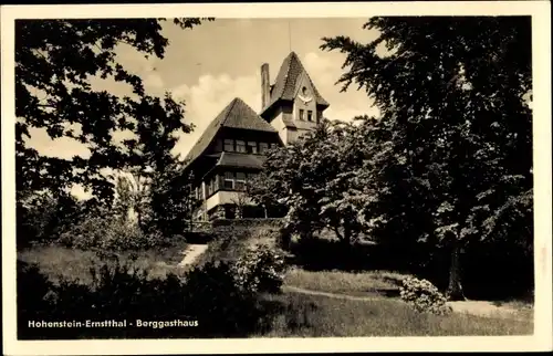 Ak Hohenstein Ernstthal in Sachsen, Berggasthaus