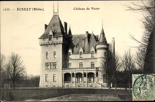 Ak Écully Rhône, Chateau du Vivier
