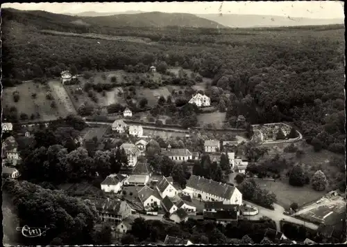 Ak Klingenthal Elsass Bas Rhin, Vue panoramique aerienne