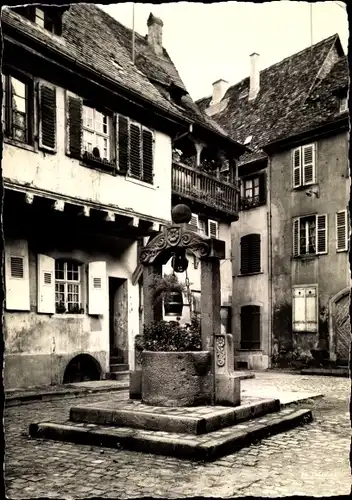 Ak Sélestat Schlettstadt Elsass Bas Rhin, Vieux Puits