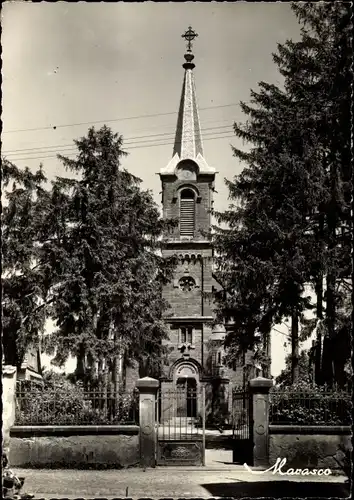 Ak Mittelbergheim Elsass Bas Rhin, L'Eglise