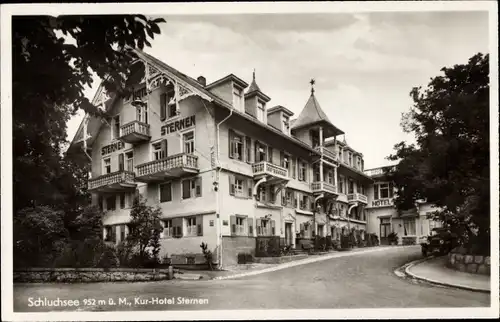 Ak Schluchsee im Schwarzwald, Kurhotel Sternen