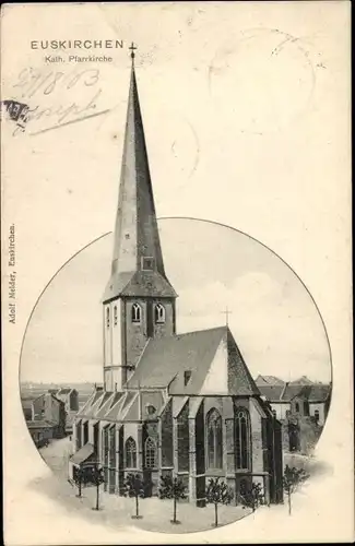Ak Euskirchen Nordrhein Westfalen, Kath. Pfarrkirche