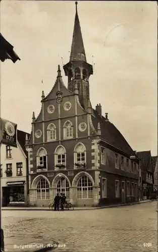 Ak Burgsteinfurt Steinfurt im Münsterland, Rathaus