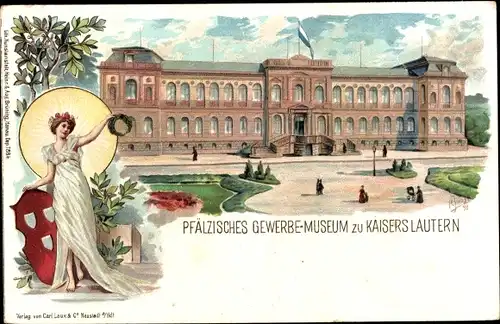 Künstler Litho Kaiserslautern in der Pfalz, Pfälzisches Gewerbemuseum