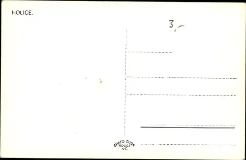 Ak Holice v Čechách Holitz Region Pardubice, Gesamtansicht