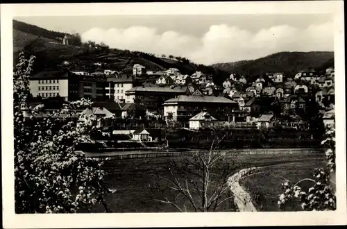 Ak Beroun Beraun Mittelböhmen, Teilansicht