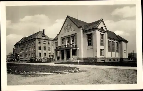 Ak Beroun Beraun Mittelböhmen, Gebäude