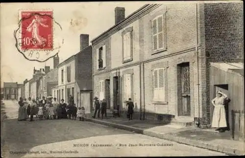 Ak Mohon Ardennes, Rue Jean Baptiste Clement
