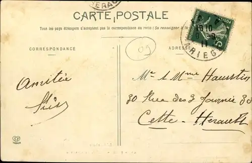 Ak Foix Ariege, Allees de Villotte