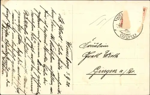 Ak Weinsberg im Kreis Heilbronn, Kernerhaus mit Kernerdenkmal