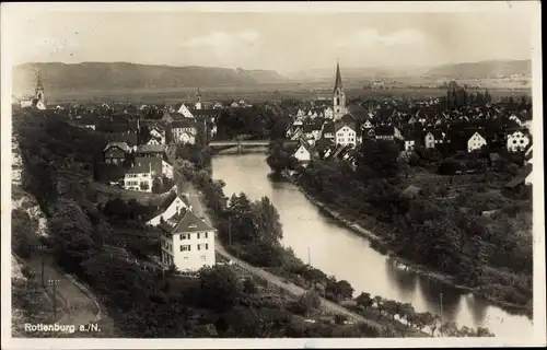 Ak Rottenburg am Neckar, Panorama der Stadt