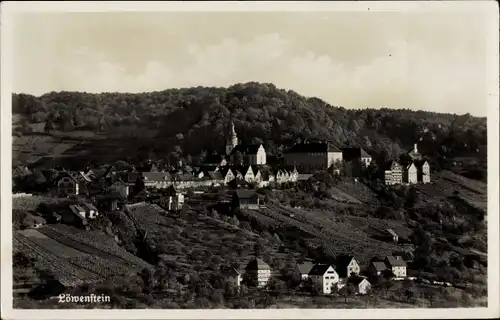 Ak Löwenstein in Württemberg, Ort mit Umgebung