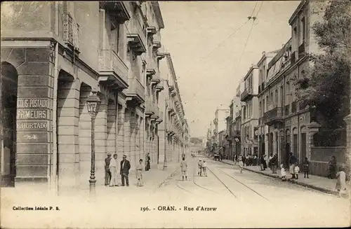 Ak Oran Algerien, Rue d'Arzew