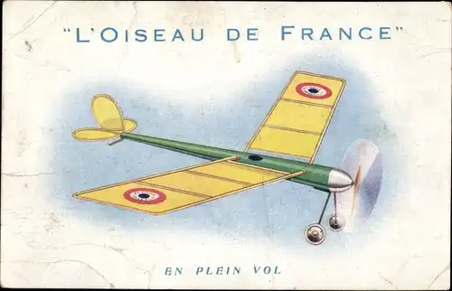 Ak L'Oiseau de France, en plein vol, L'Aero Cerf