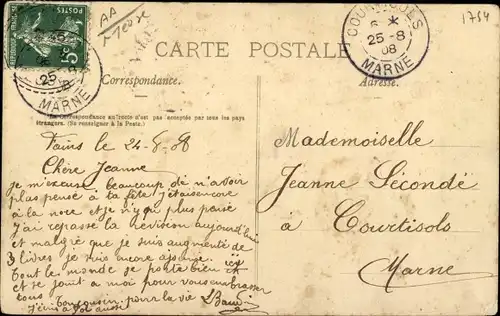 Ak Fains Meuse, Gesamtansicht