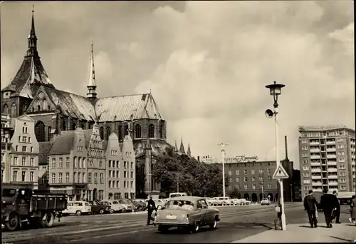 Ak Hansestadt Rostock, Ernst-Thälmann-Platz