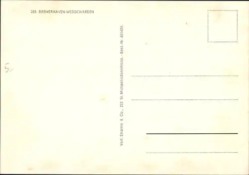 Ak Weddewarden Bremerhaven, Dampfer, Leuchtturm, Wohnhäuser