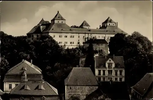 Ak Augustusburg im Erzgebirge, Schloss, Heimatmuseum