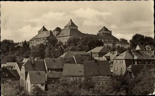 Ak Augustusburg im Erzgebirge, Schloss
