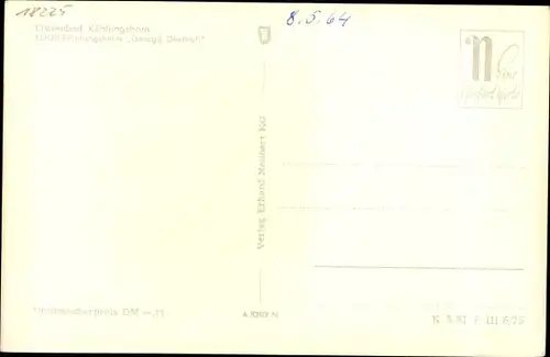 Ak Ostseebad Kühlungsborn, FDGB-Erholungsheim Georgij Dimitroff