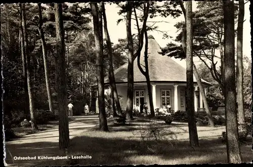 Ak Ostseebad Kühlungsborn, Lesehalle