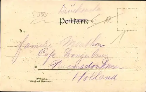 Litho Köln am Rhein, Kaiser-Wilhelm-Ring