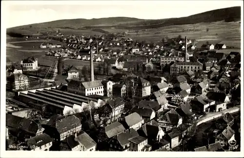 Ak Bogatynia Reichenau in Sachsen Schlesien, Teilansicht