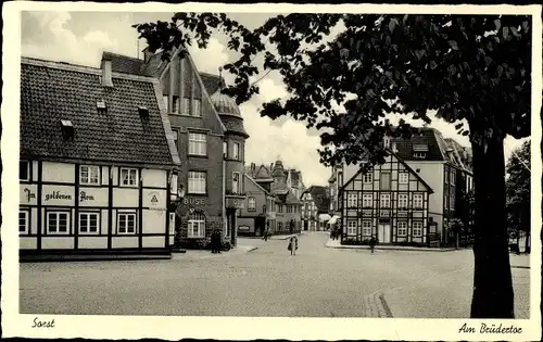 Ak Soest in Westfalen, Am Brüdertor