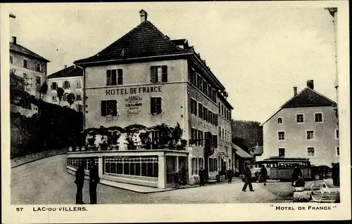 Ak Lac ou Villers Doubs, Hotel de France