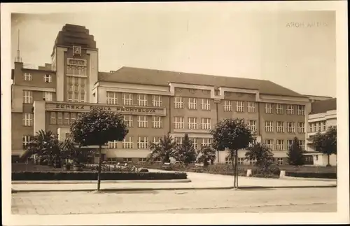 Ak Kutná Hora Kuttenberg Mittelböhmen, Zemska Skola Prumyslova, Schule